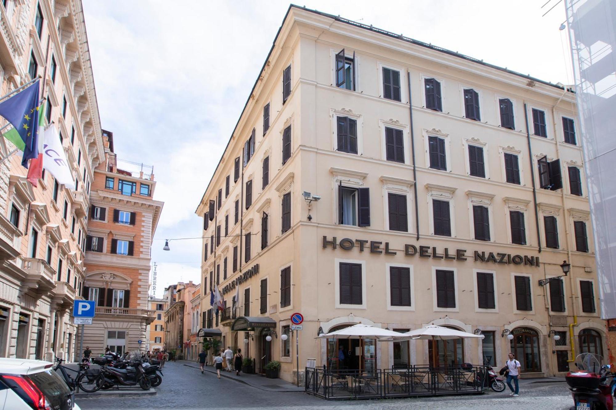 Hotel Delle Nazioni Róma Kültér fotó