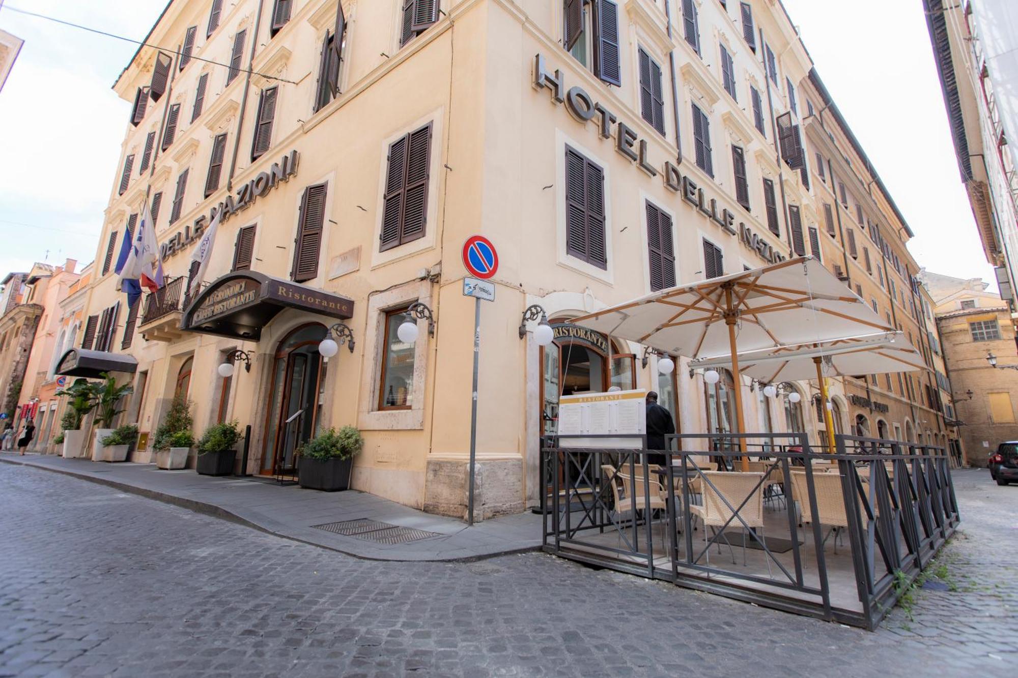 Hotel Delle Nazioni Róma Kültér fotó