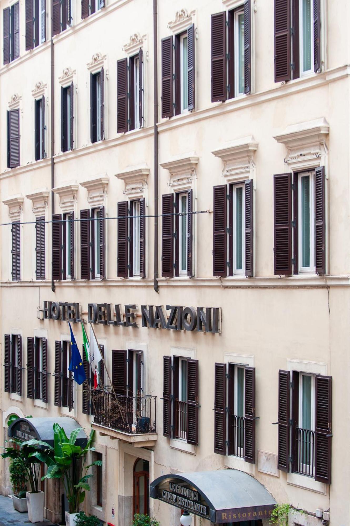 Hotel Delle Nazioni Róma Kültér fotó
