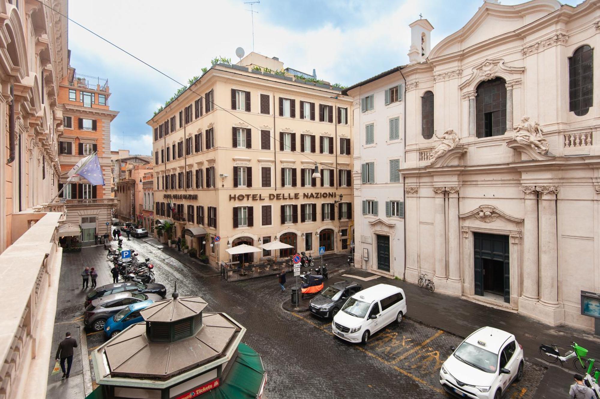Hotel Delle Nazioni Róma Kültér fotó